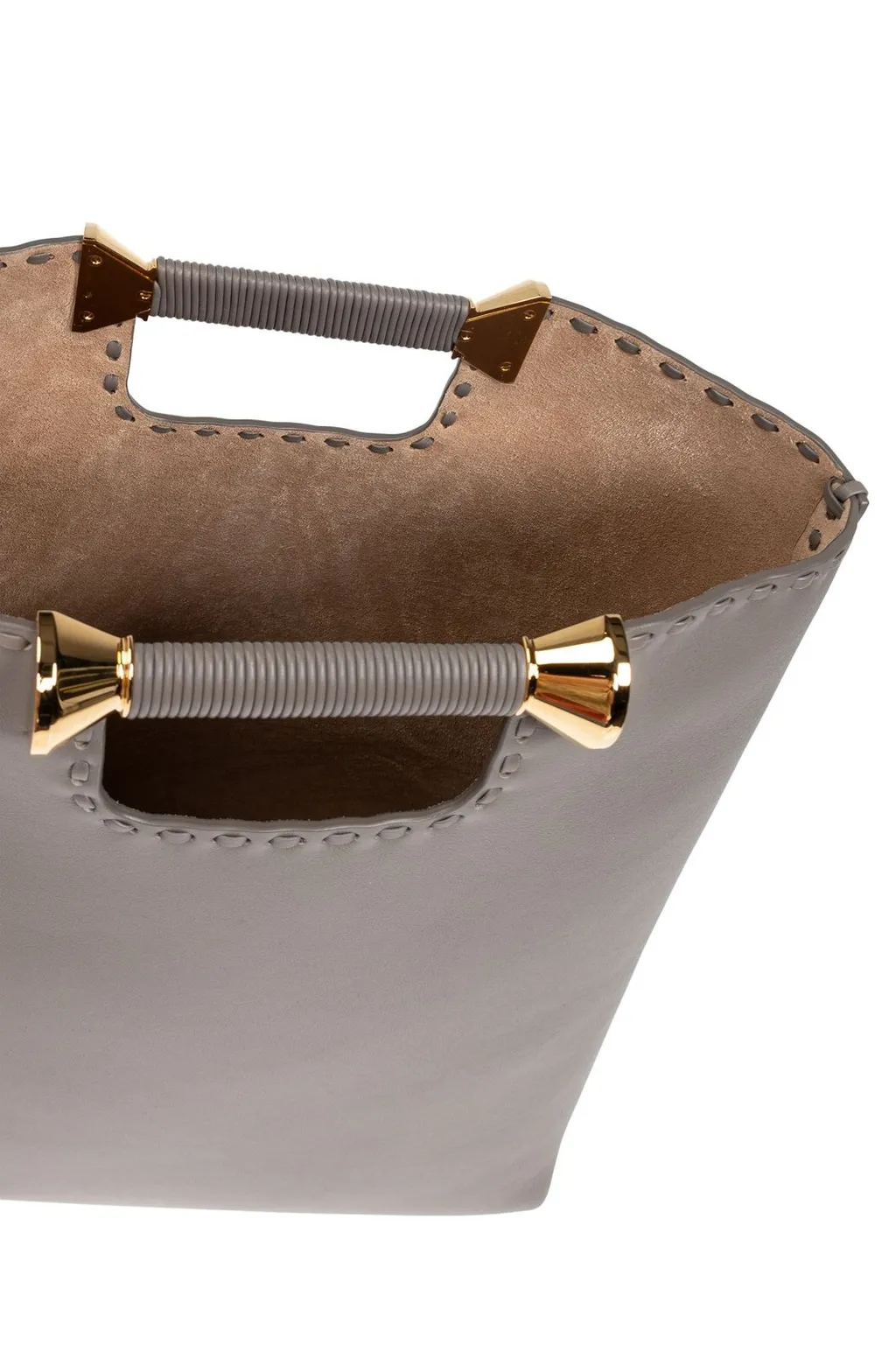 AlaÏA Bobine Logo Stamp Tote Bag