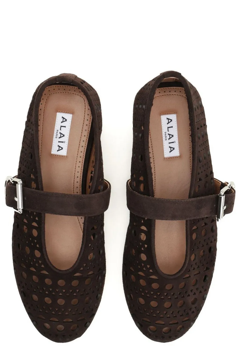 AlaÏA Vienne Flat Ballerinas
