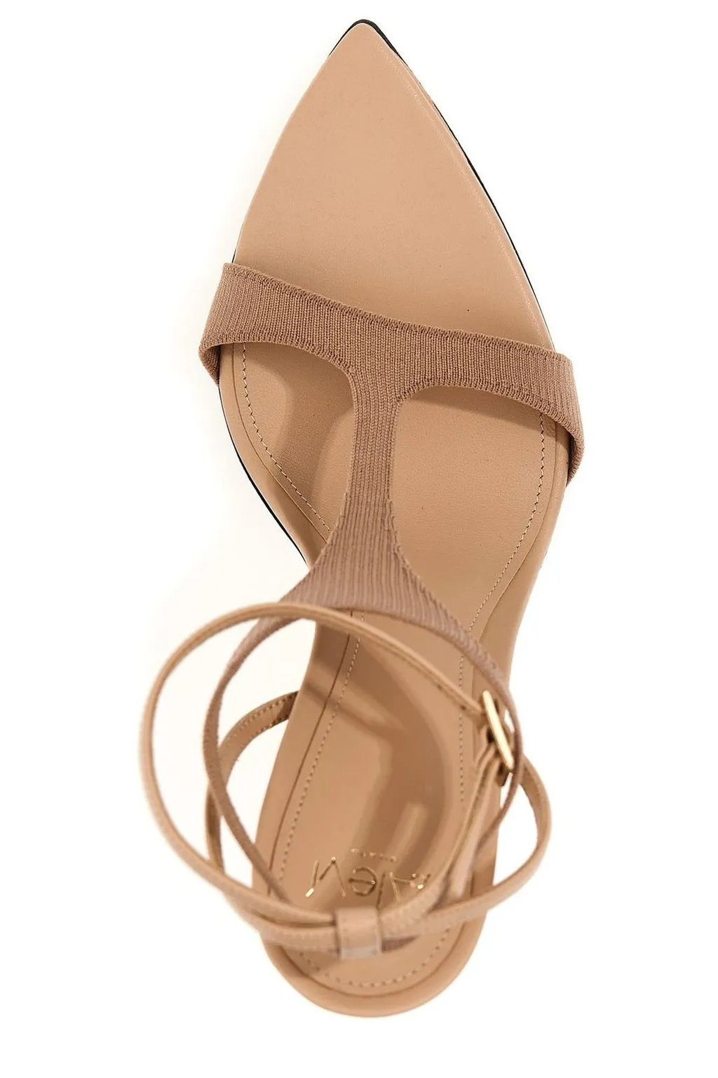 Alevì Jackie Ankle-Strap Heeled Sandals