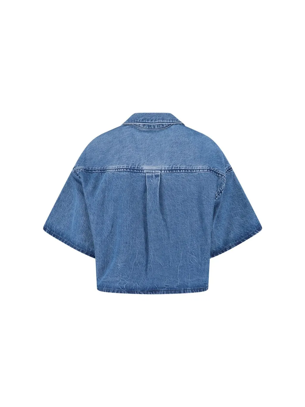 Alexander Wang Cropped Denim Shirt