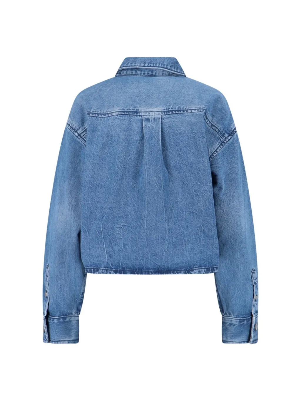 Alexander Wang Cropped Long Sleeve Shirt