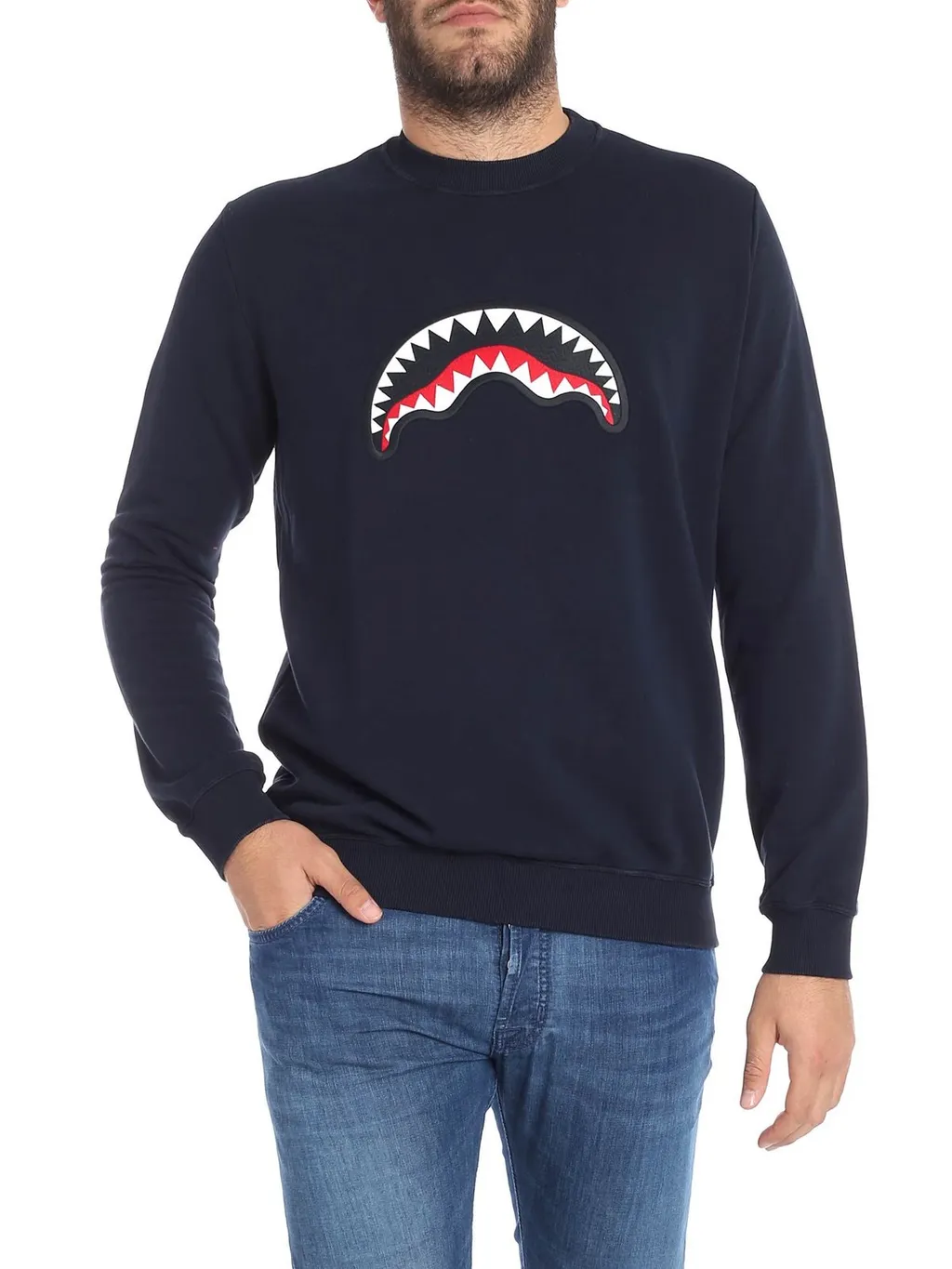 Sprayground Long Sleeve Crewneck Sweatshirt