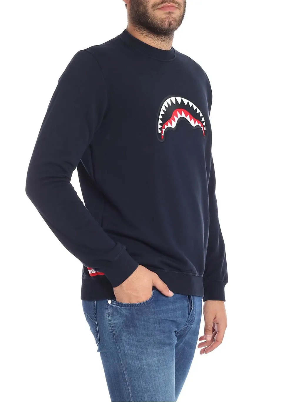 Sprayground Long Sleeve Crewneck Sweatshirt