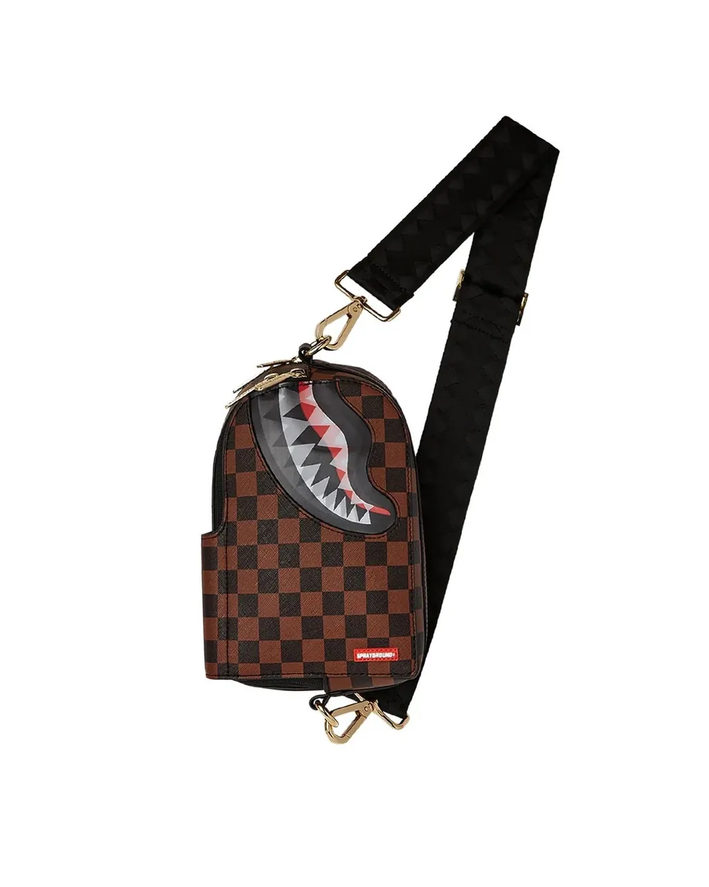 Sprayground Checkered Shoulder Bag