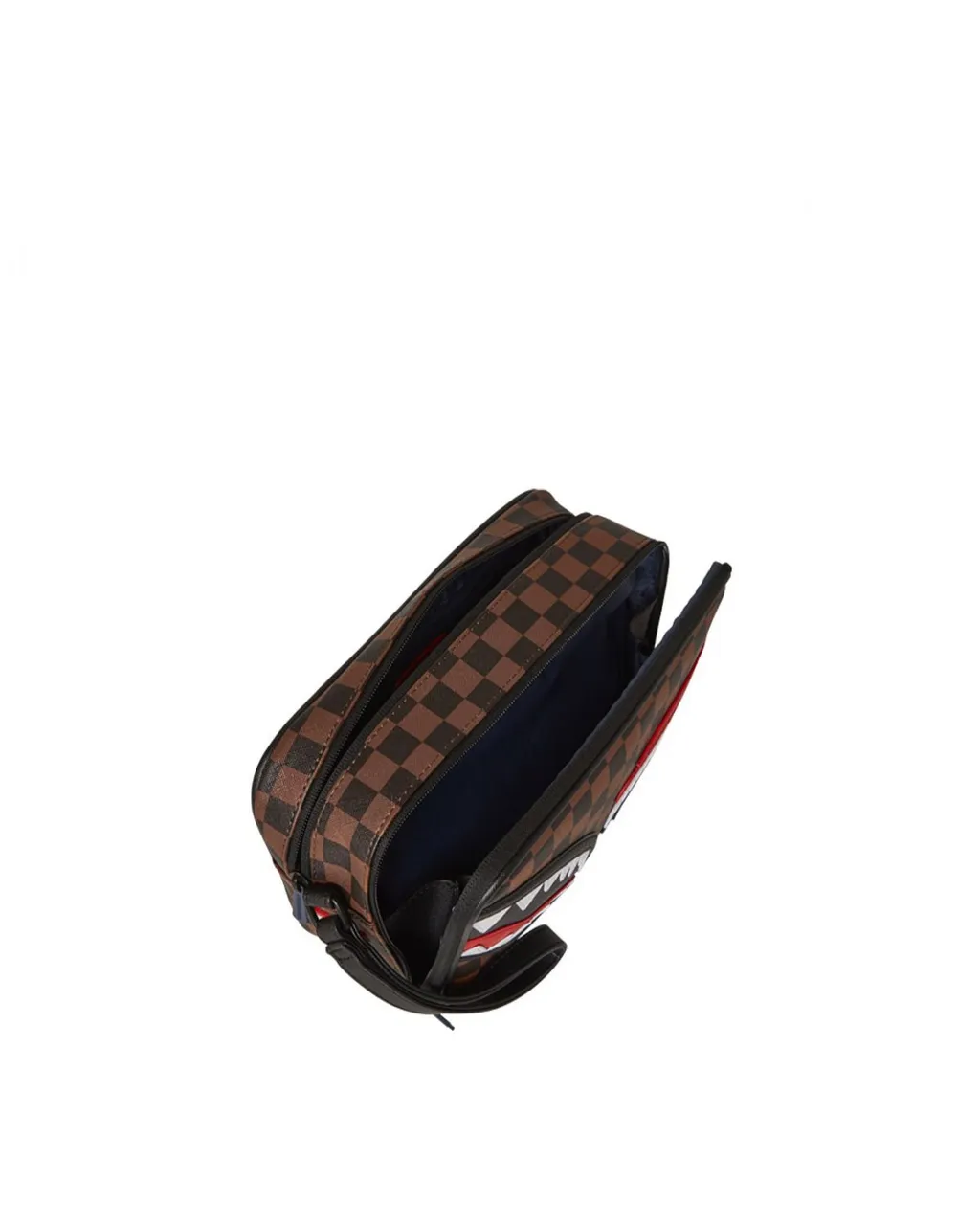 Sprayground Checkered Wristlet Clutch