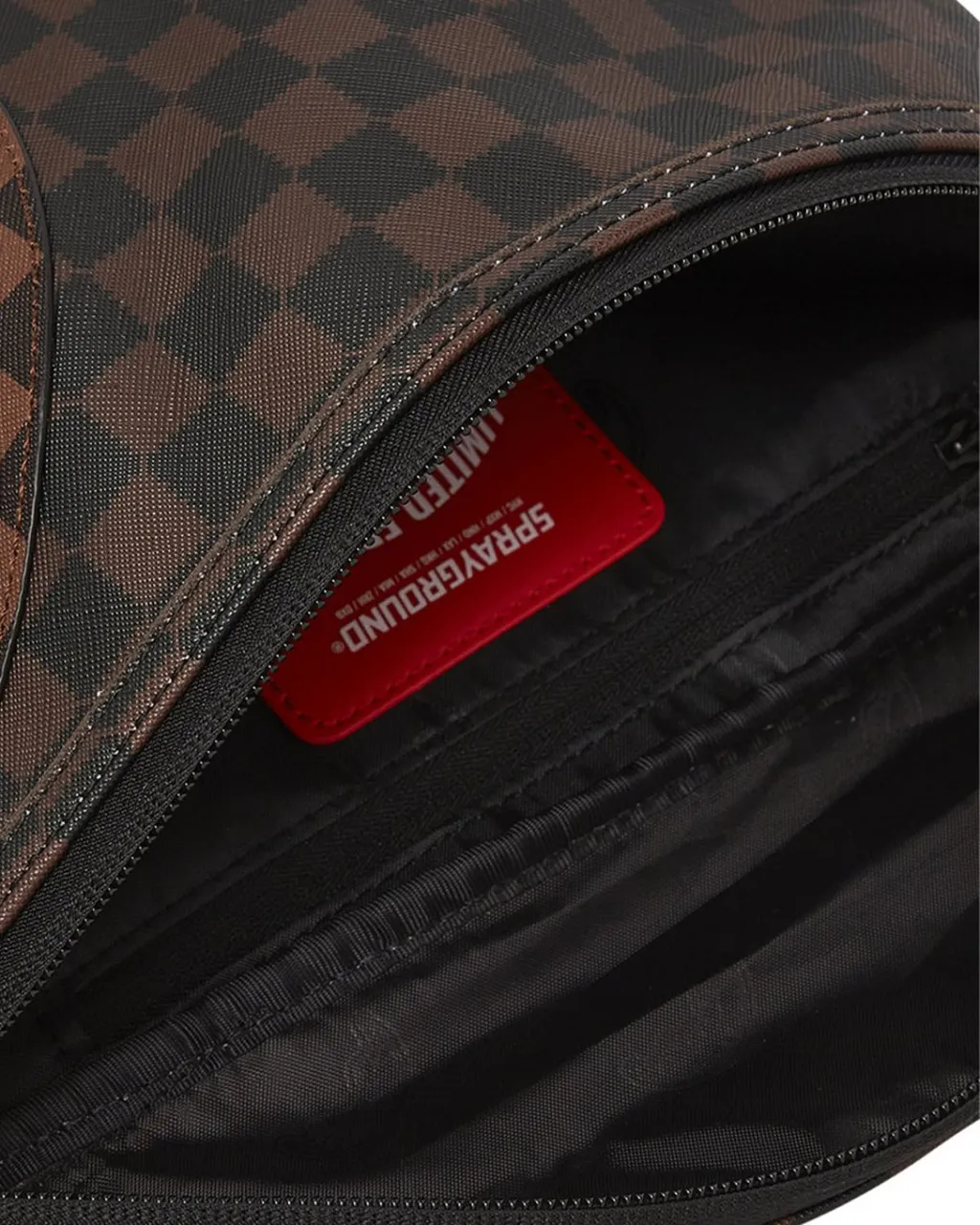 Sprayground Checkered Shoulder Bag