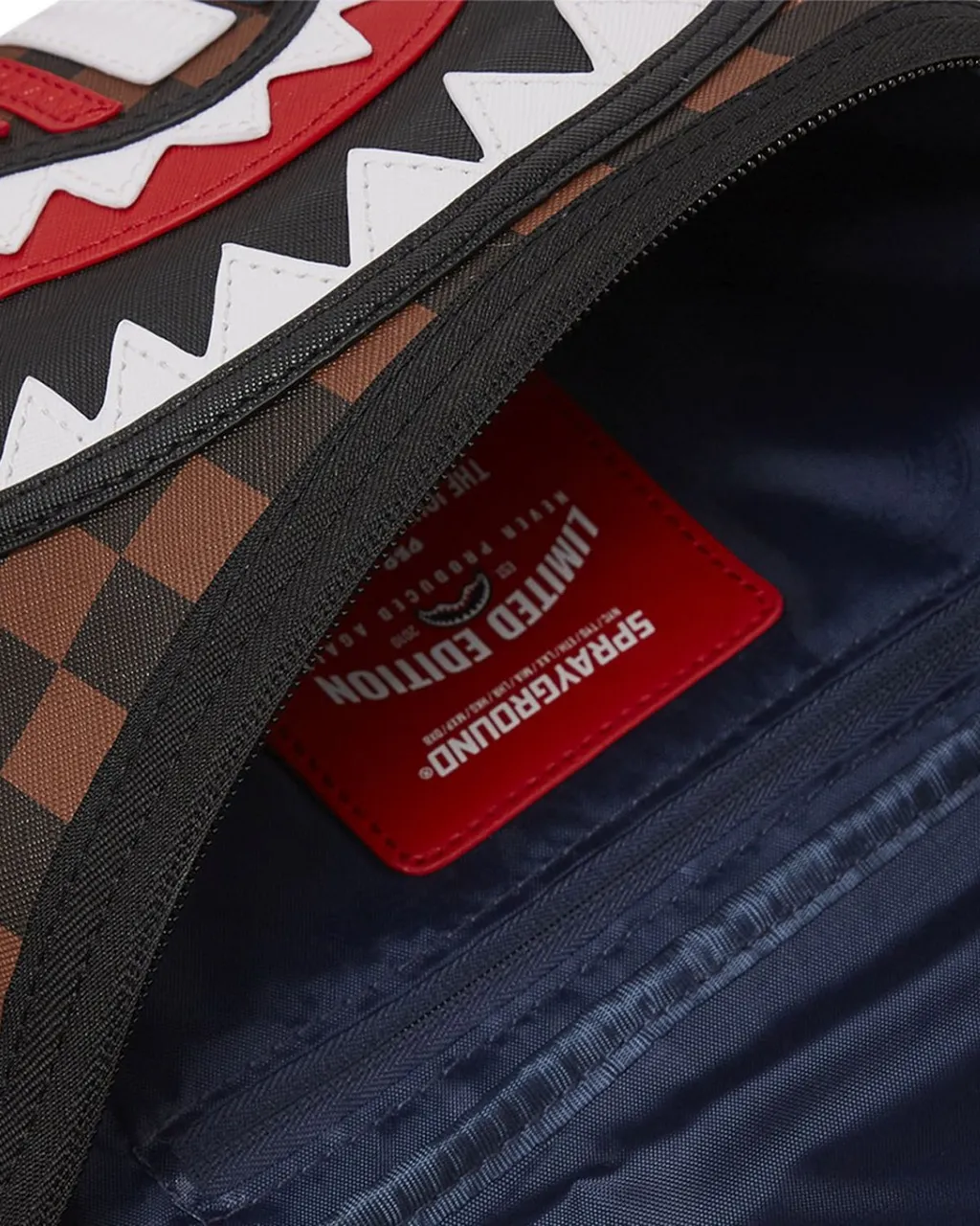Sprayground Checkered Shoulder Bag