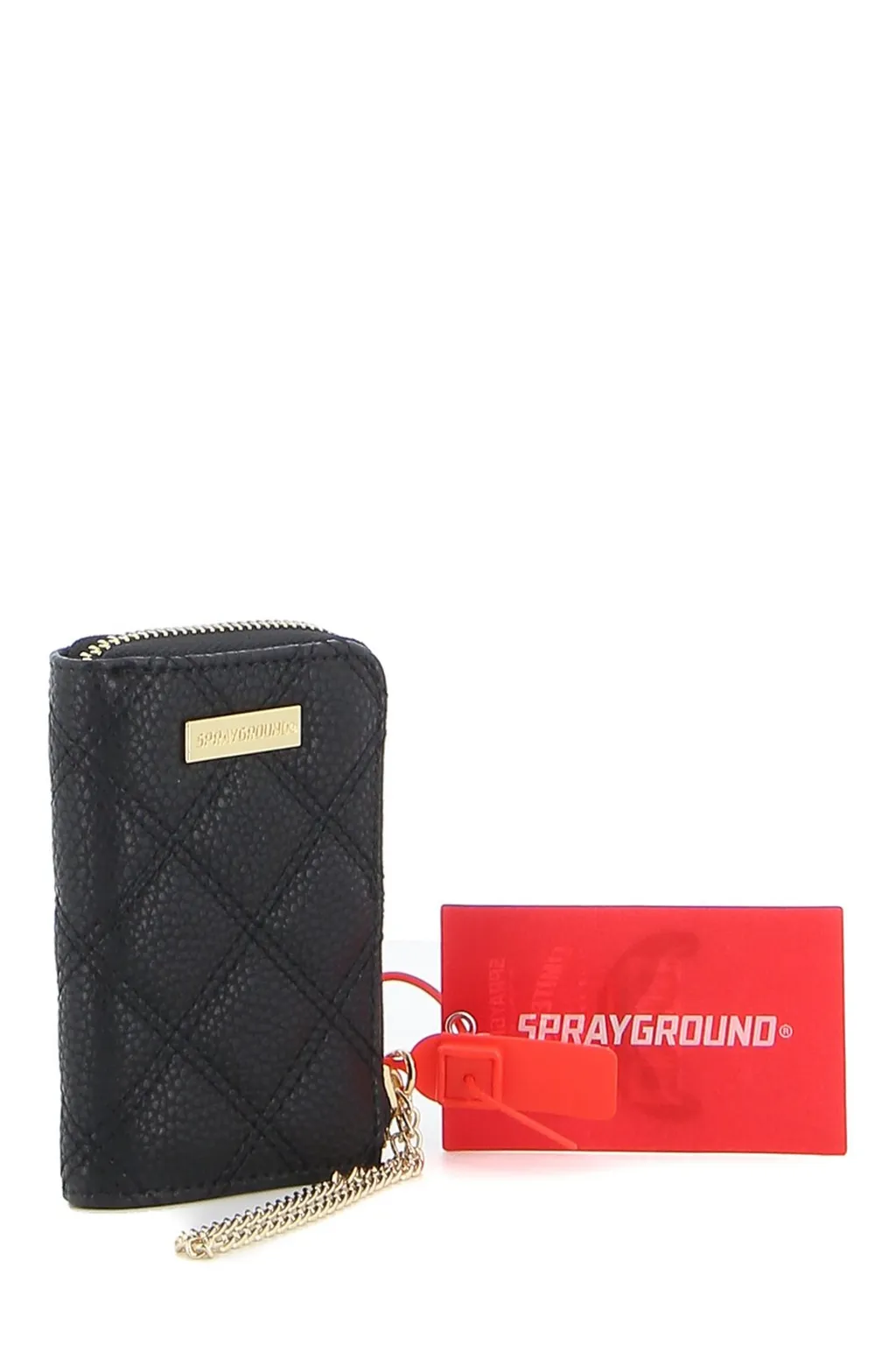 Sprayground Leveled Up Split Quilt Shark Wallet