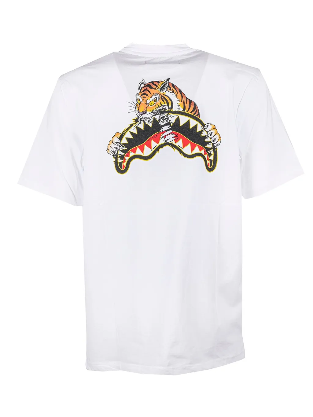 Sprayground Tiger-Printed Crewneck T-Shirt
