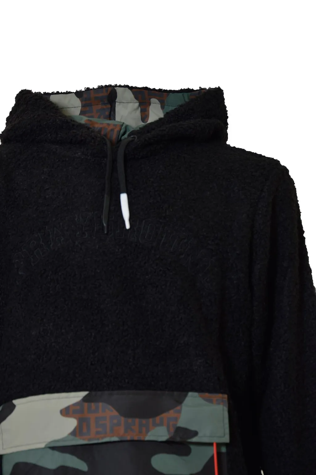 Sprayground Logo Embroidered Drawstring Hoodie