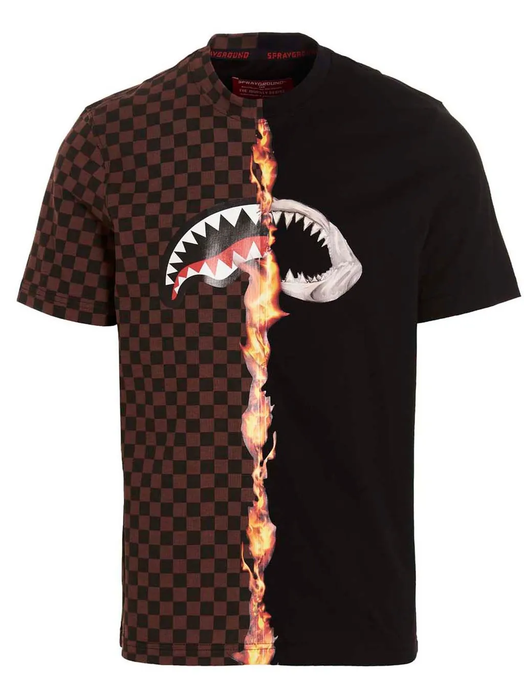 Sprayground Burnt Sharks In Paris T-Shirt