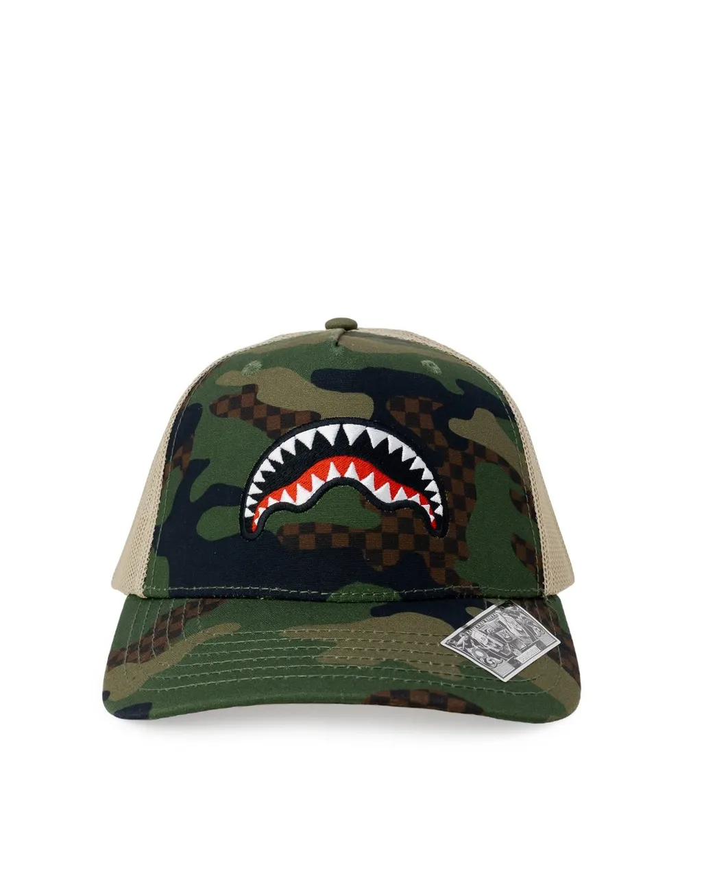 Sprayground Shark Patch Baseball Cap
