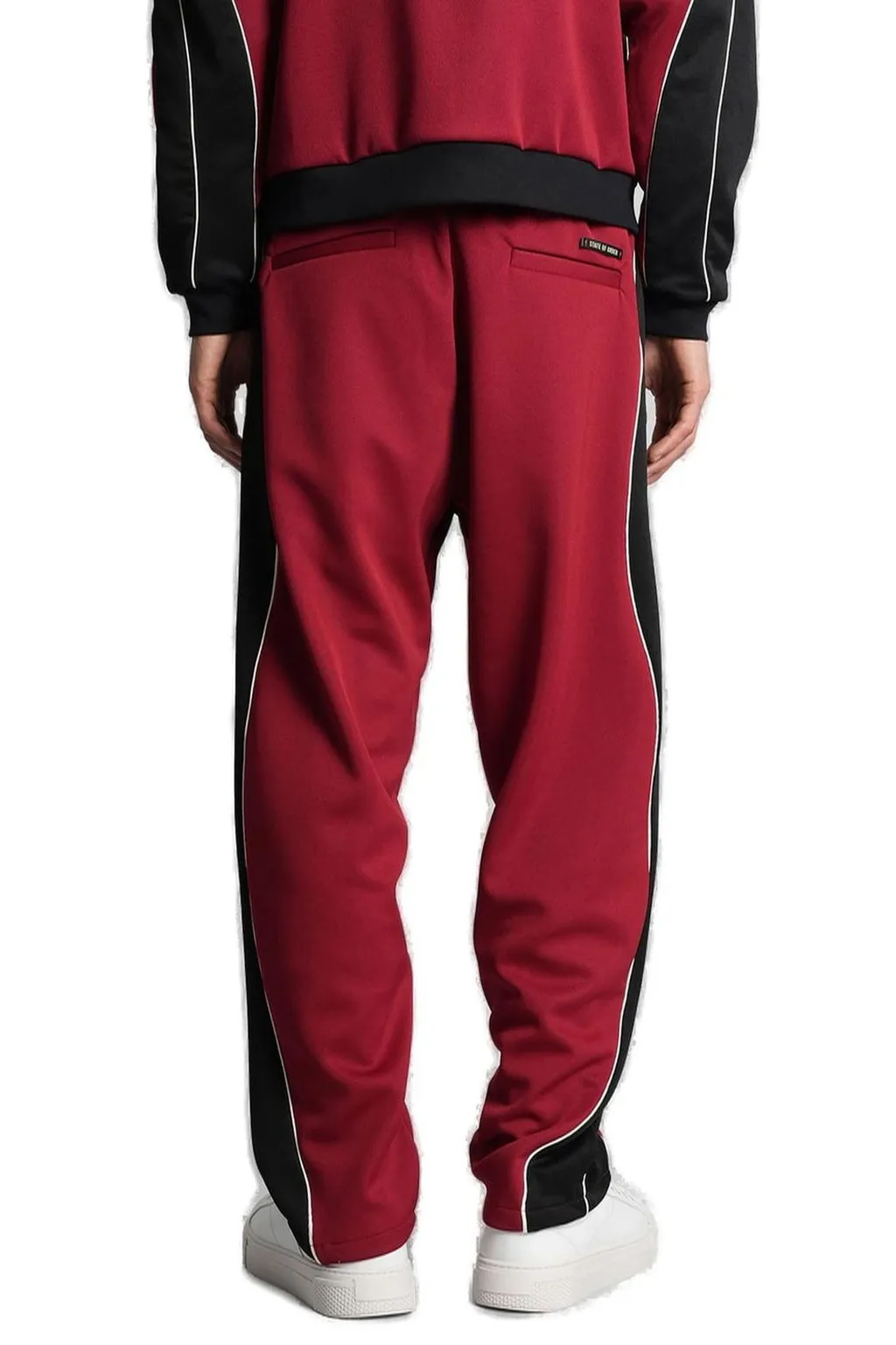 State Of Order Contrast Trim Drawstring Pants