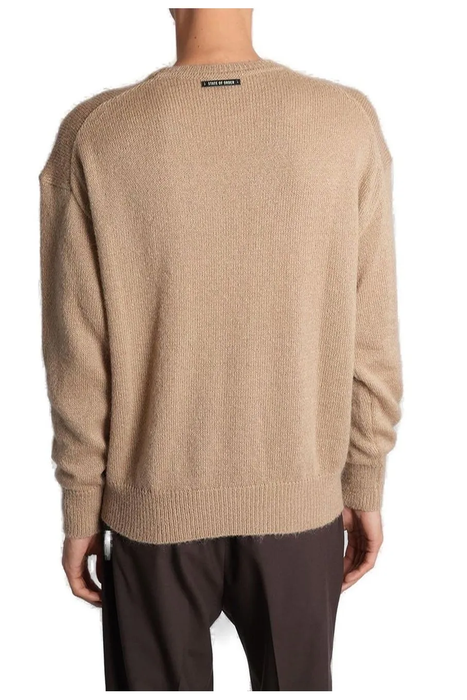 State Of Order Round Neck Knitted Jumper