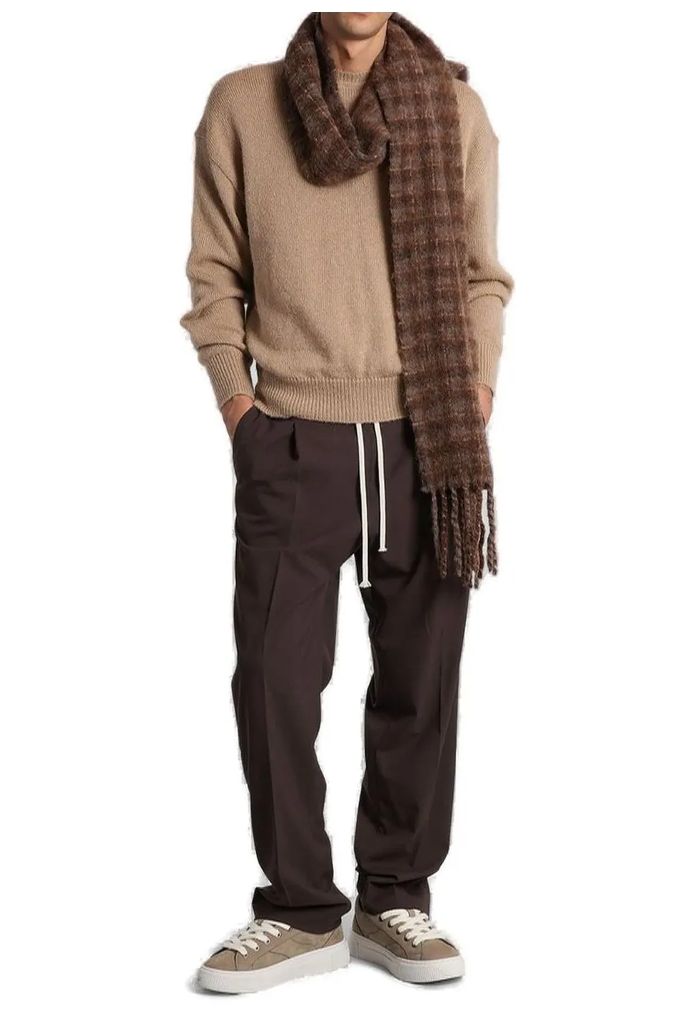 State Of Order Round Neck Knitted Jumper