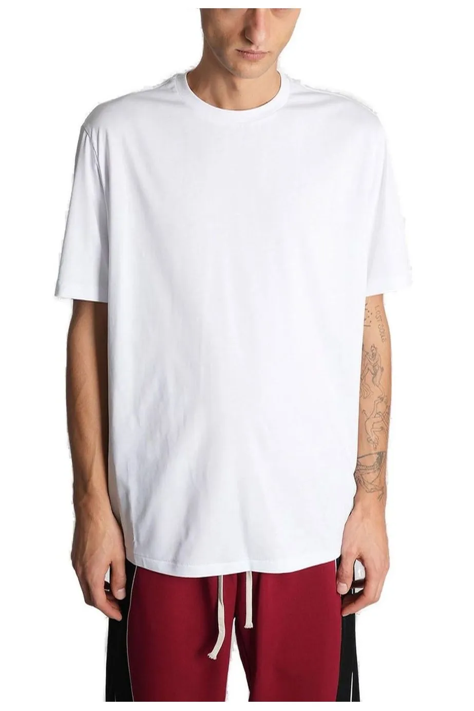 State Of Order Logo Printed Crewneck T-Shirt
