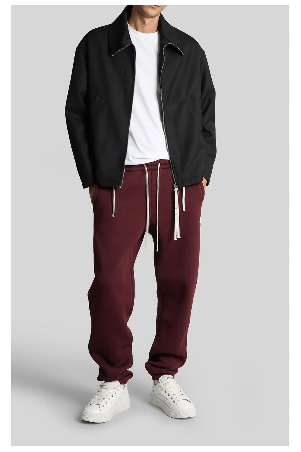 State Of Order Logo Printed Drawstring Trousers