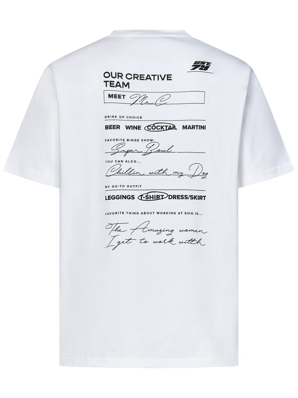 State Of Order Logo Print Crewneck T-Shirt