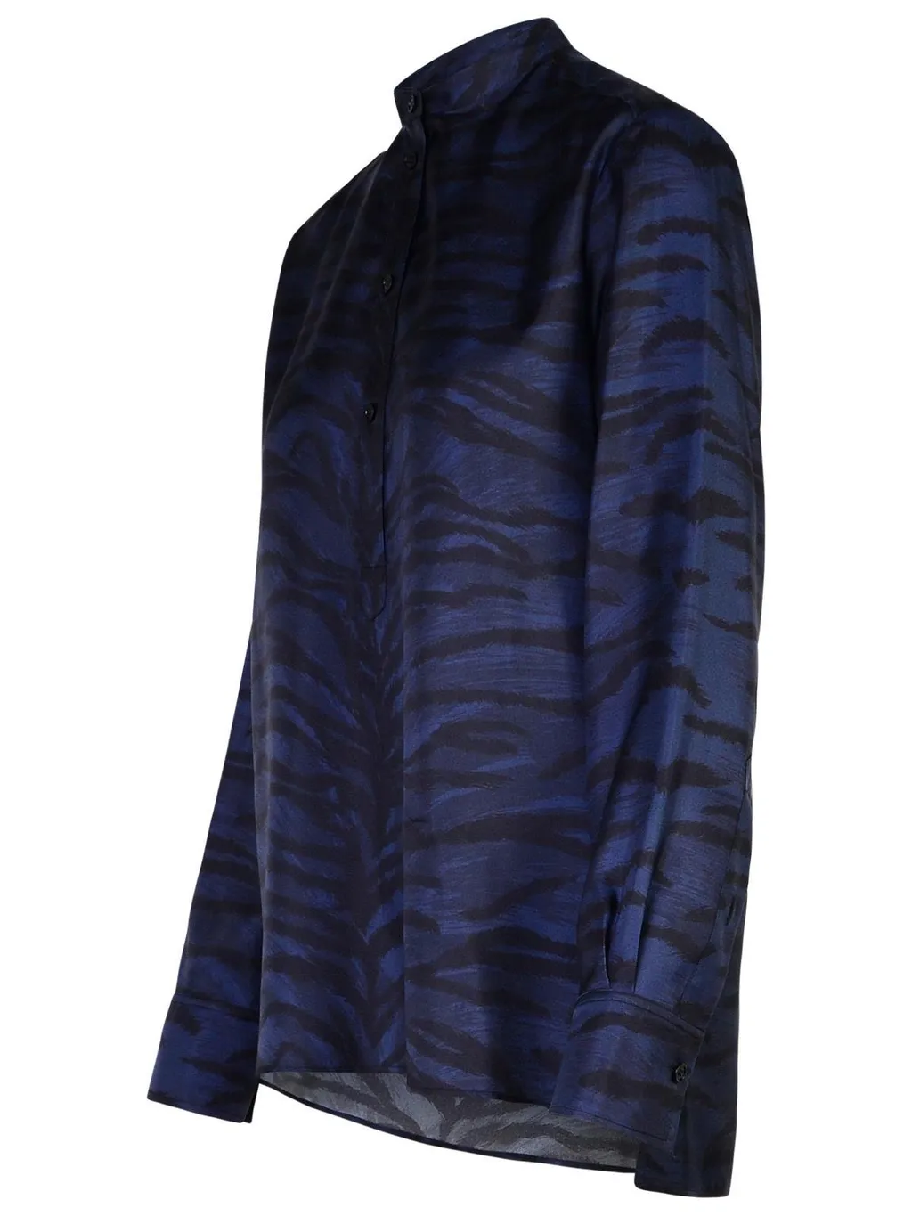 Stella Mccartney Tiger Printed Stitch Detailed Shirt