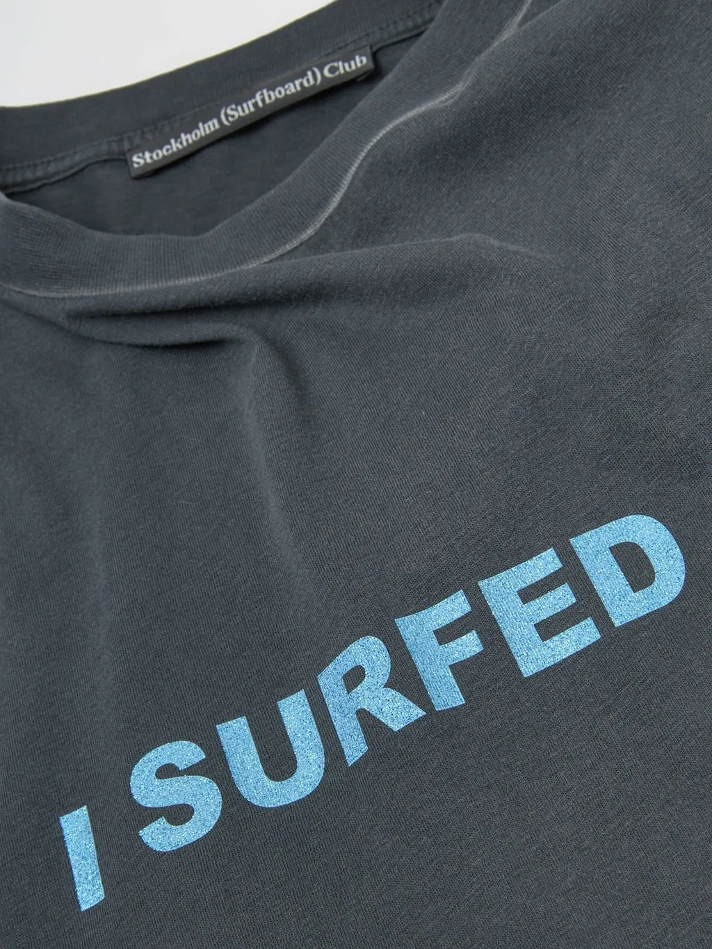 Stockholm Surfboard Club Glitter Logo T-Shirt