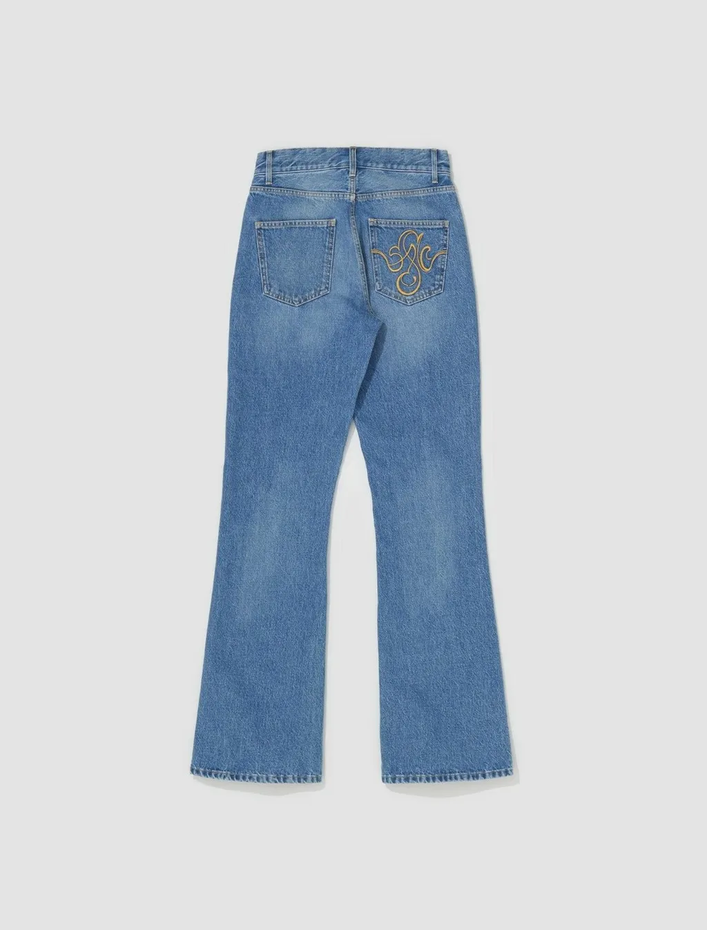 Stockholm Surfboard Club Fog Straight-Leg Jeans