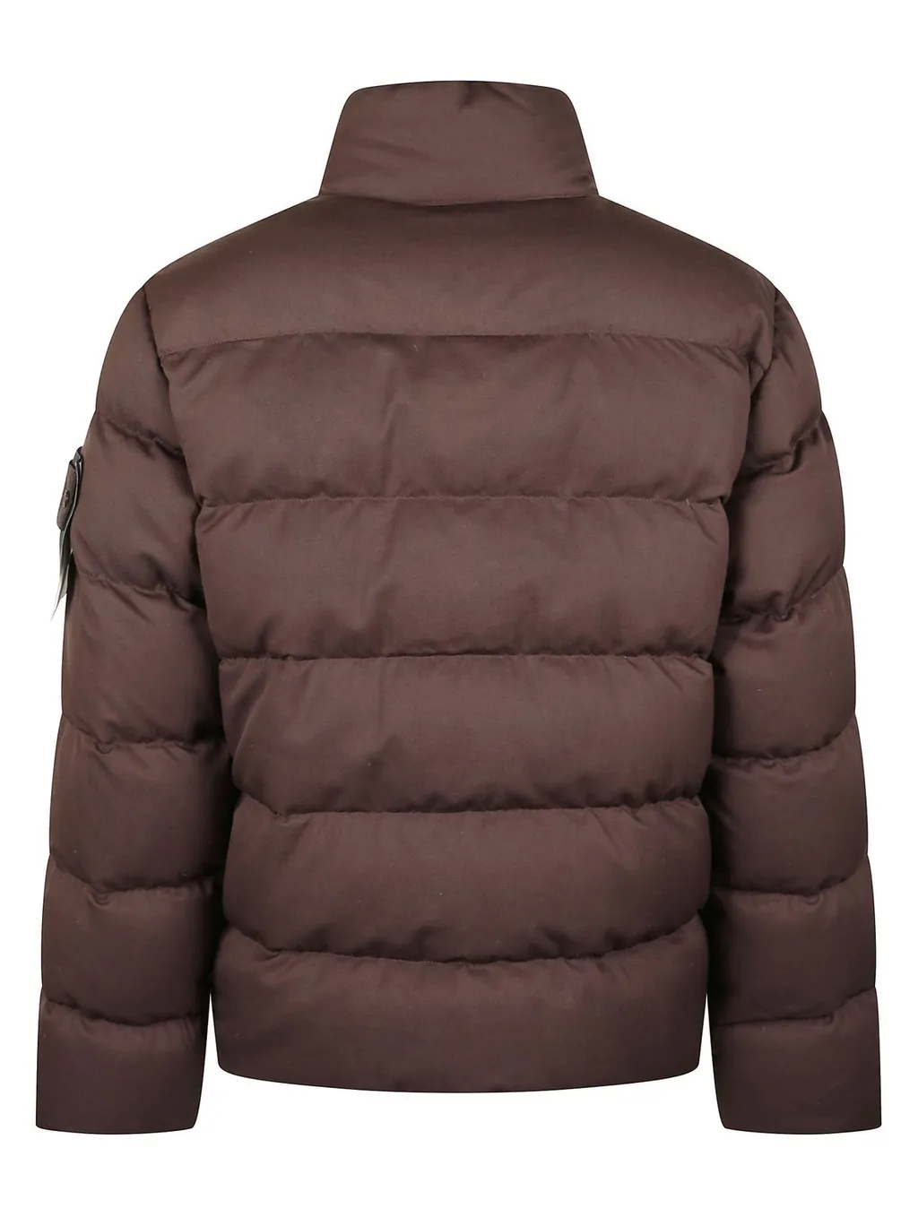 Stone Island Logo Patch Down Jacket