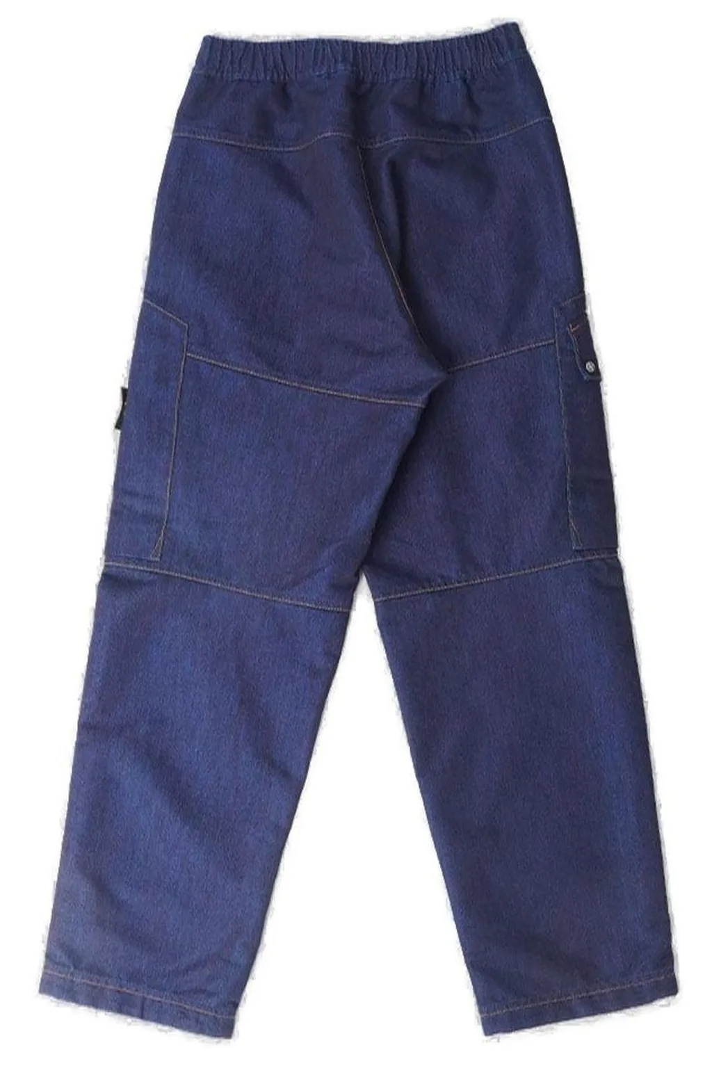 Stone Island Logo Patch Contrast Stitched Trousers