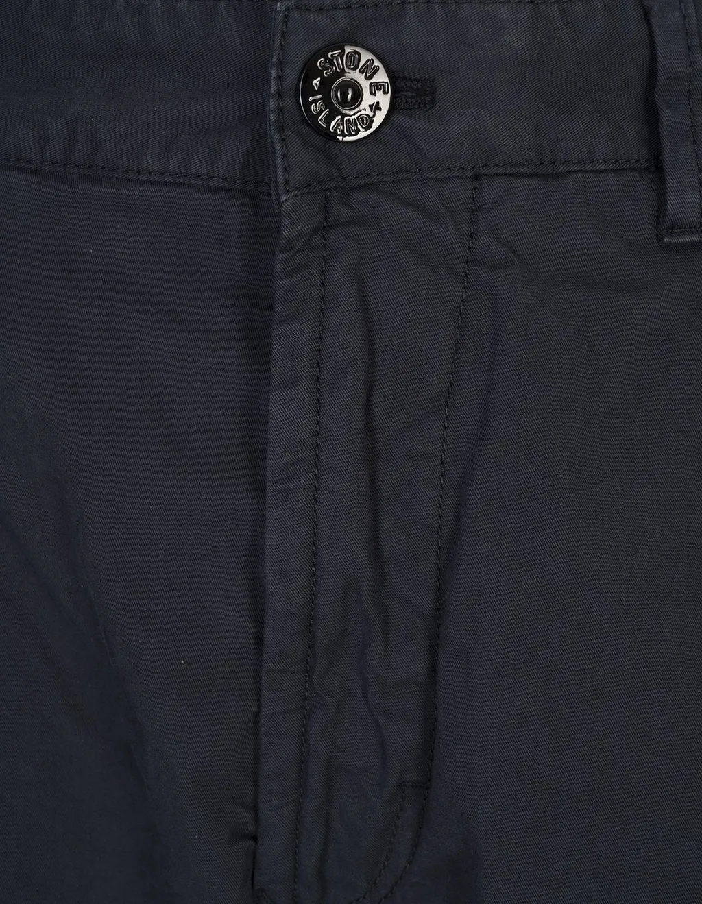 Stone Island Logo Patch Straight-Leg Trousers