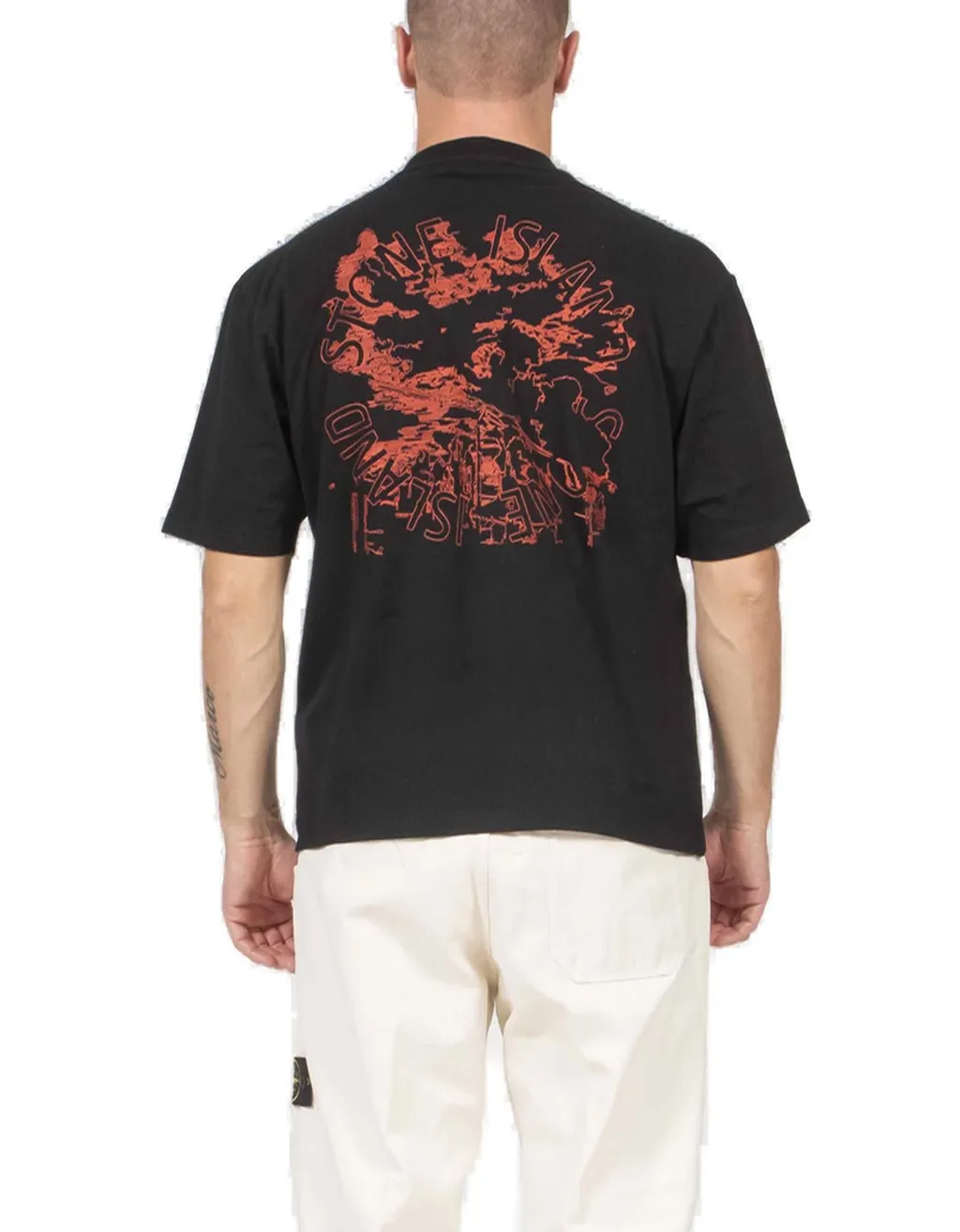 Stone Island Megacity Sky Short-Sleeved T-Shirt