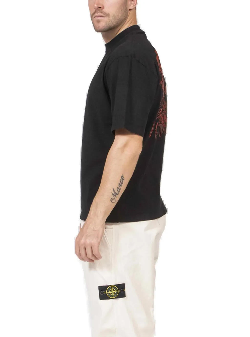 Stone Island Megacity Sky Short-Sleeved T-Shirt