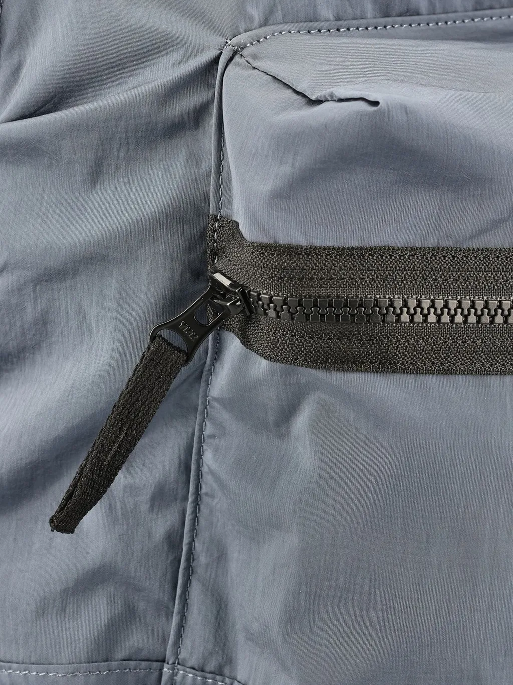 Stone Island Logo Patch Zipped Backpack