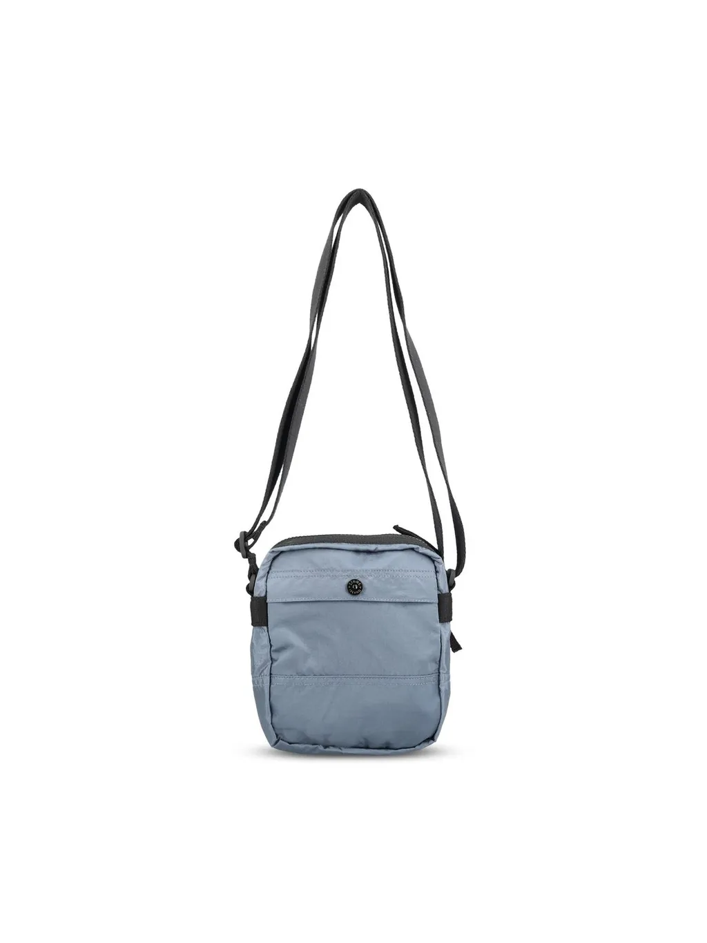 Stone Island Logo Patch Zipped Messenger Bag