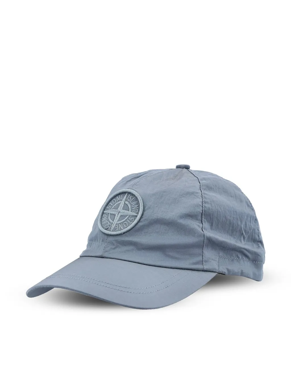 Stone Island Logo Embroidered Curved Peak Baseball Cap