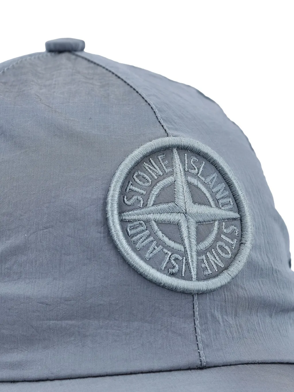 Stone Island Logo Embroidered Curved Peak Baseball Cap
