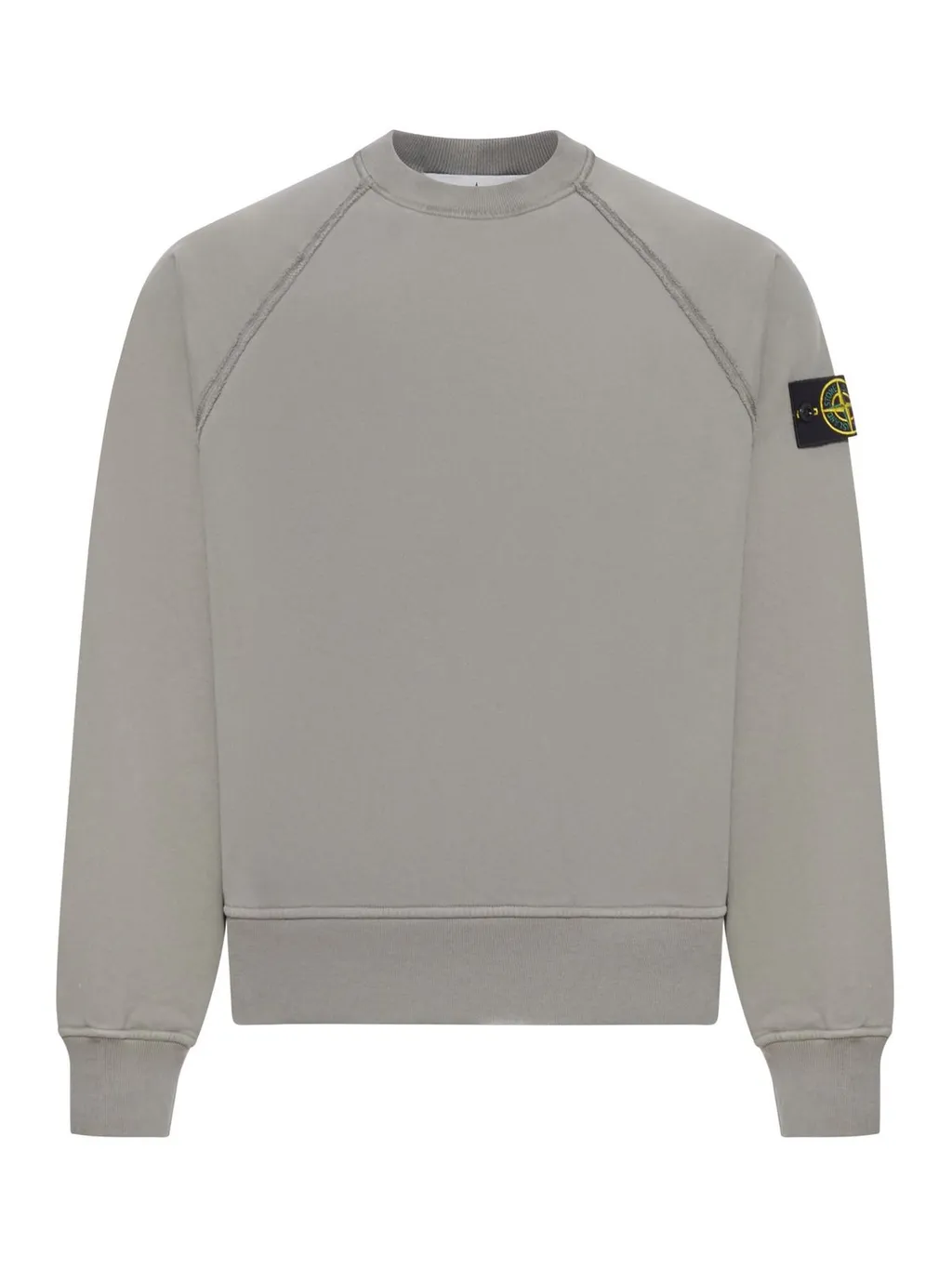 Stone Island Logo Patch Crewneck Sweatshirt