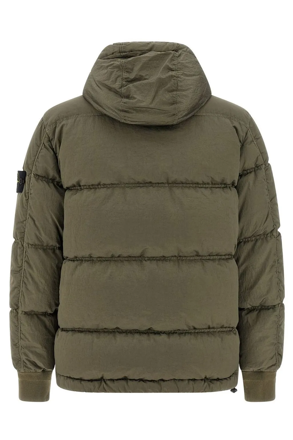 Stone Island Logo Patch Zip-Up Jacket