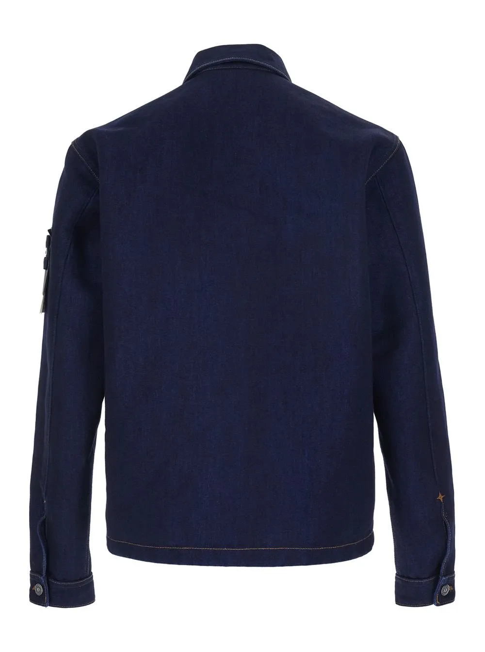 Stone Island Logo Patch Denim Jacket