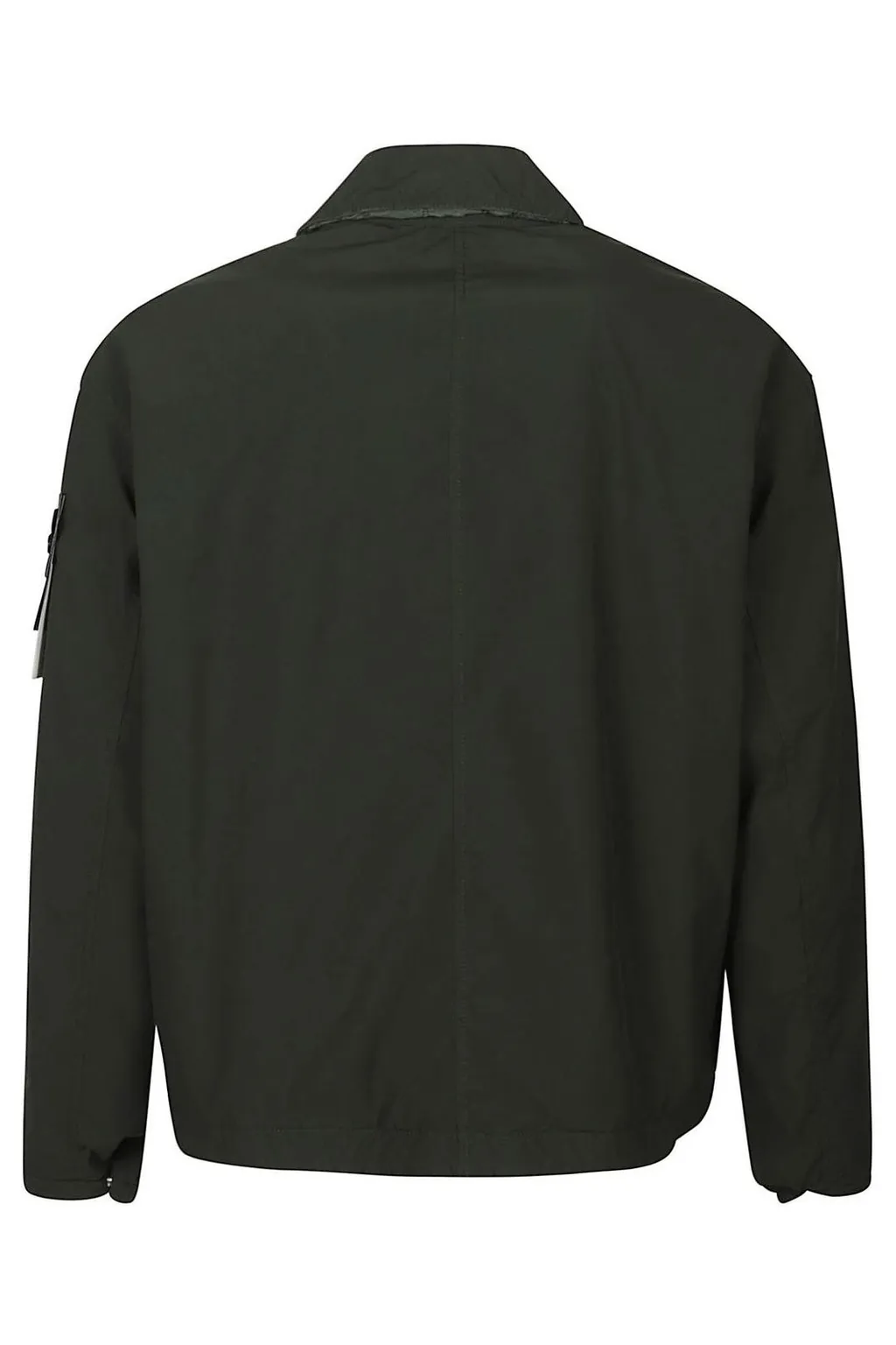 Stone Island Logo Patch Elasticated-Hem Jacket