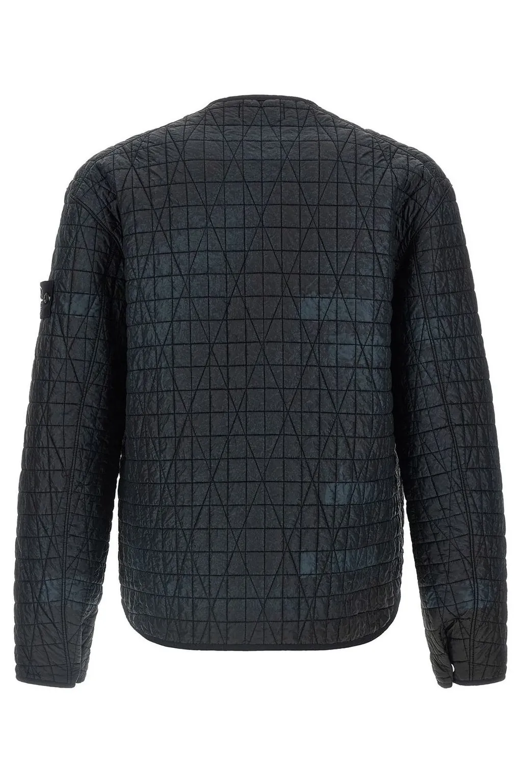 Stone Island Quilted Buttoned Jacket
