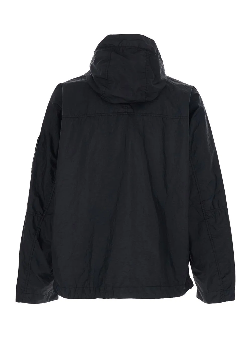 Stone Island Logo Patch Hooded Jacket