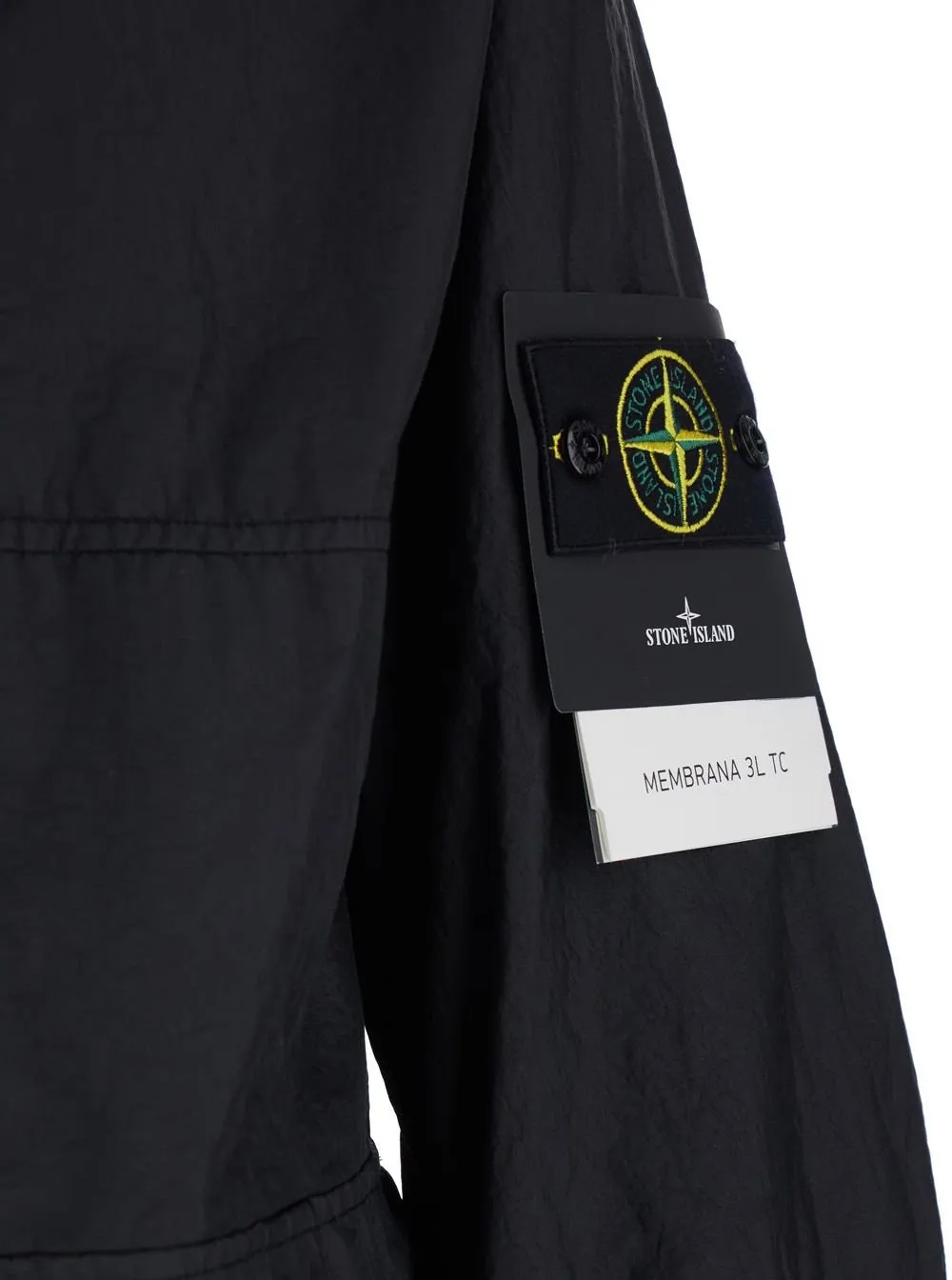Stone Island Logo Patch Hooded Jacket