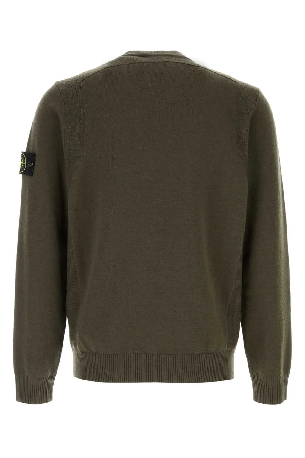 Stone Island Logo Patch Crewneck Jumper
