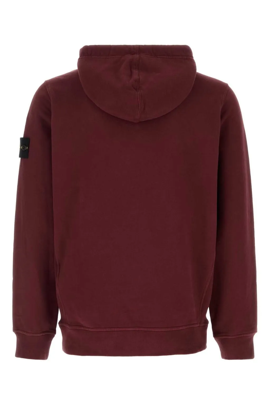Stone Island Logo Patch Drawstring Hoodie