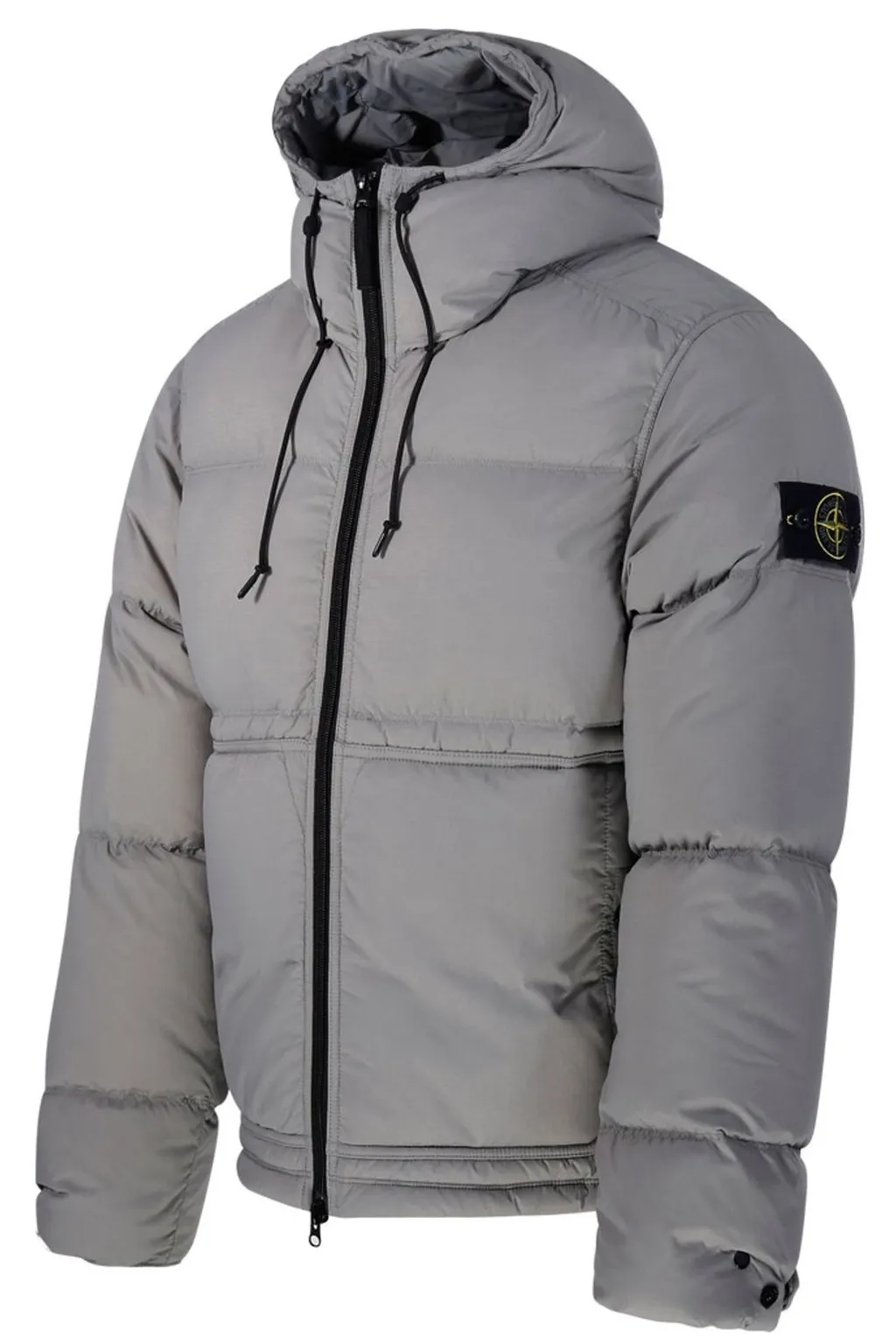 Stone Island Drawstring Hooded Down Jacket