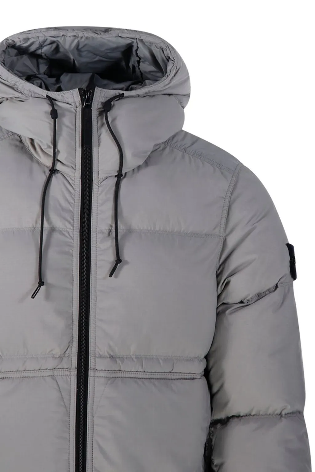 Stone Island Drawstring Hooded Down Jacket