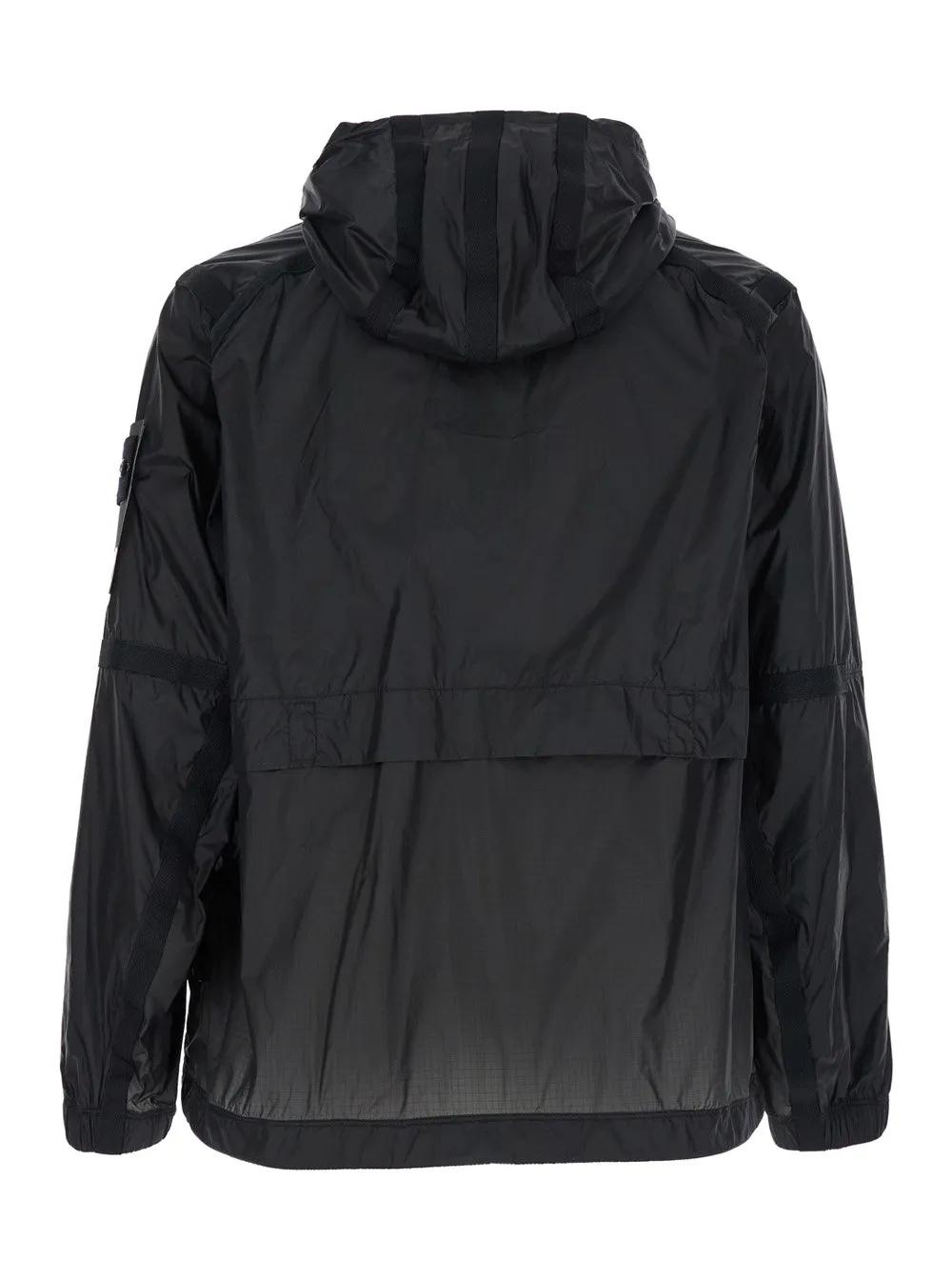 Stone Island Logo Patch Hooded Jacket