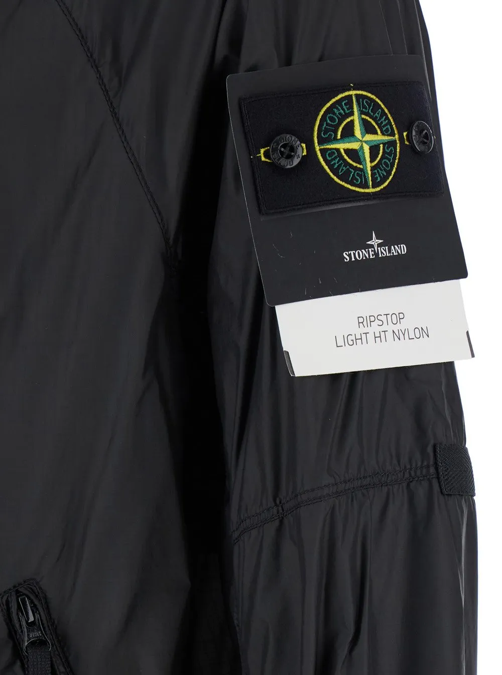 Stone Island Logo Patch Hooded Jacket