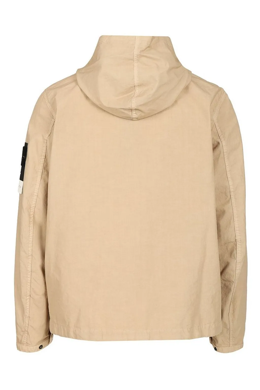 Stone Island Logo Patch Hooded Jacket