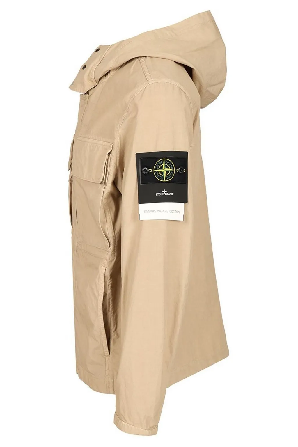 Stone Island Logo Patch Hooded Jacket