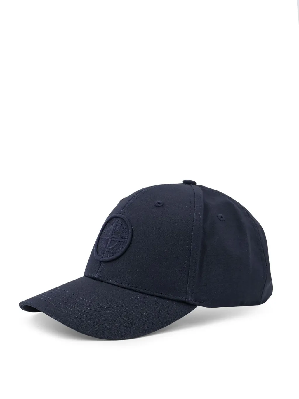 Stone Island Logo Embroidered Baseball Cap